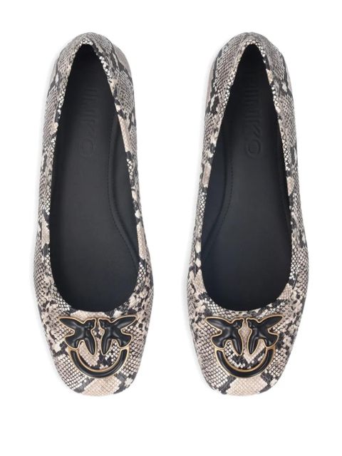 PINKO Love Birds ballet flats - Neutrals