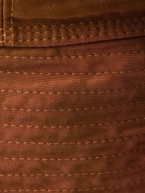 Prada cotton bucket hat - Brown - zdjęcie produktu nr 2