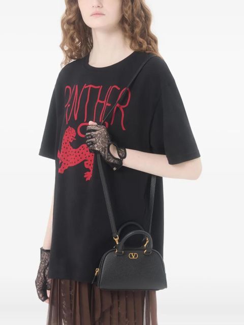 Valentino Garavani mini Bowling V-logo signature tote bag - Black