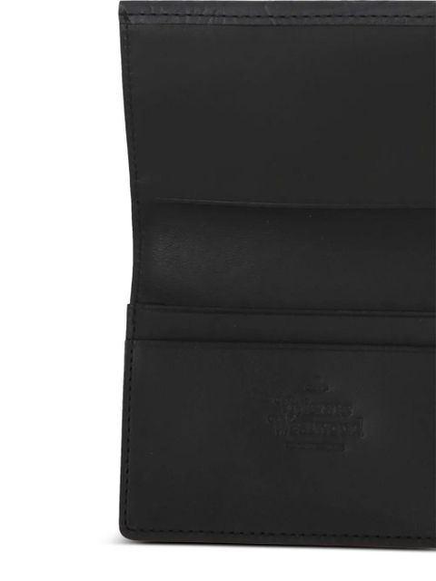 Vivienne Westwood embossed-design logo wallet - Black