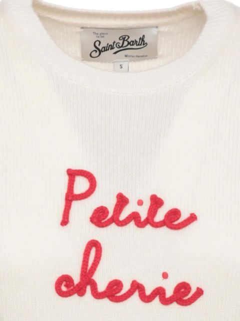 MC2 Saint Barth New Queen embroidered sweater - Neutrals