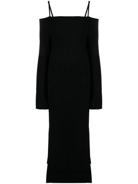 Nanushka Bibian off-shoulder maxi dress - Grey - zdjęcie produktu nr 1