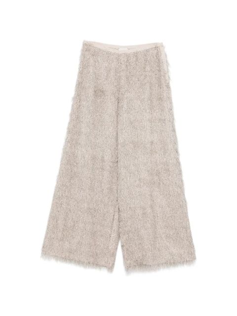 Alysi fringed trousers - Neutrals - zdjęcie produktu nr 1