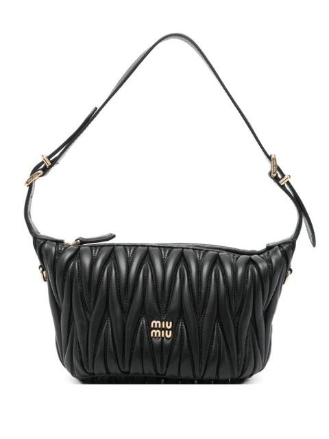 Miu Miu matelassé tote bag - Black - zdjęcie produktu nr 1