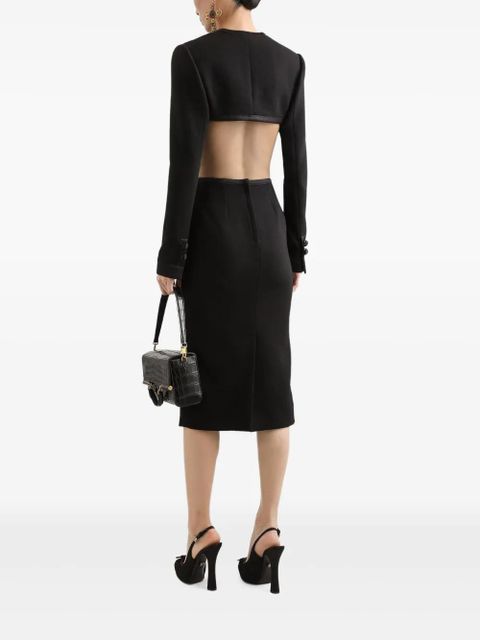 Dolce & Gabbana cropped jacket - Black