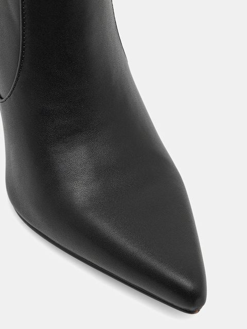 Just Cavalli kozaki damskie kolor czarny na szpilce 79RA3S07ZSD53899