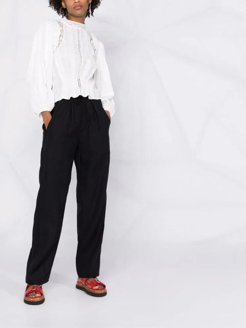 MARANT ÉTOILE Biro drawstring trousers - Black