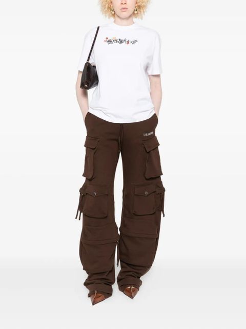 Off-White floral-logo T-shirt