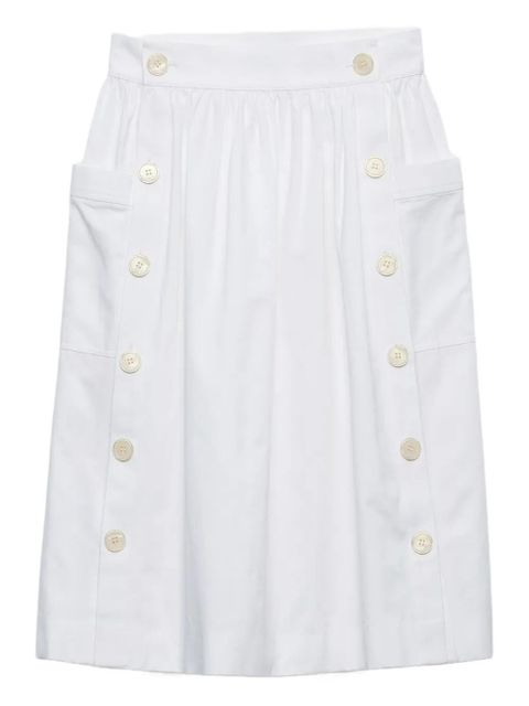 Prada gabardine skirt - White - zdjęcie produktu nr 1