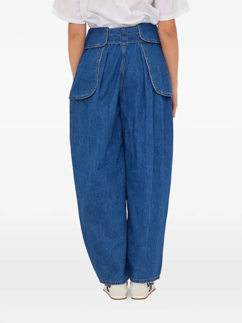 LOEWE anagram-detail jeans - Blue