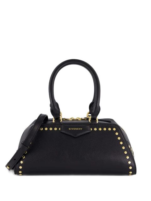 Givenchy studded top-handle leather shoulder bag - Black - zdjęcie produktu nr 1
