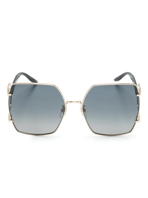 Gucci Eyewear oversize-frame sunglasses - Black - zdjęcie produktu nr 1