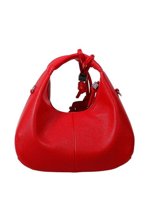 GANNI Mini Hobo lace detail tote bag - Red - zdjęcie produktu nr 2