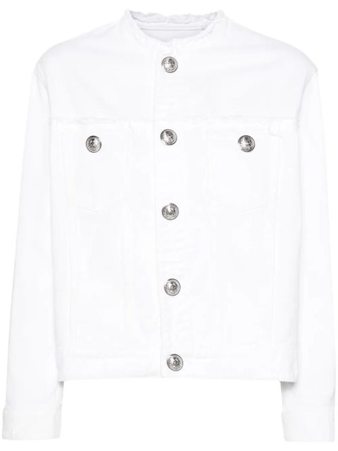 Zadig&Voltaire Kaely frayed denim jacket - White - zdjęcie produktu nr 1