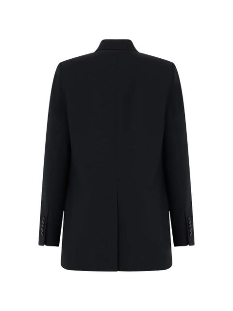 Gucci double-breasted peak-lapel blazer - Blue - zdjęcie produktu nr 2