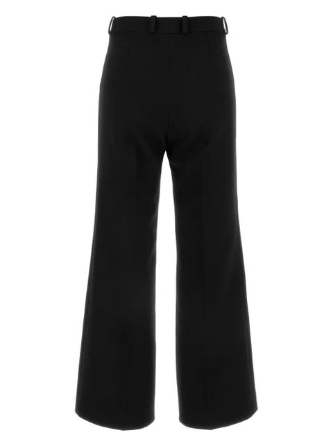 Chloé cropped bootcut trousers - Black