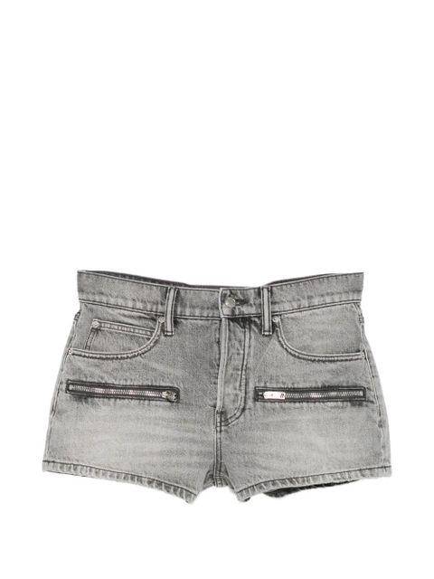 Alexander Wang zip-pocket denim shorts - Grey - zdjęcie produktu nr 1