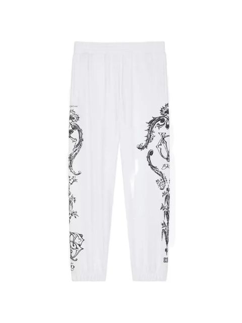 Givenchy elasticated print trousers - White - zdjęcie produktu nr 1
