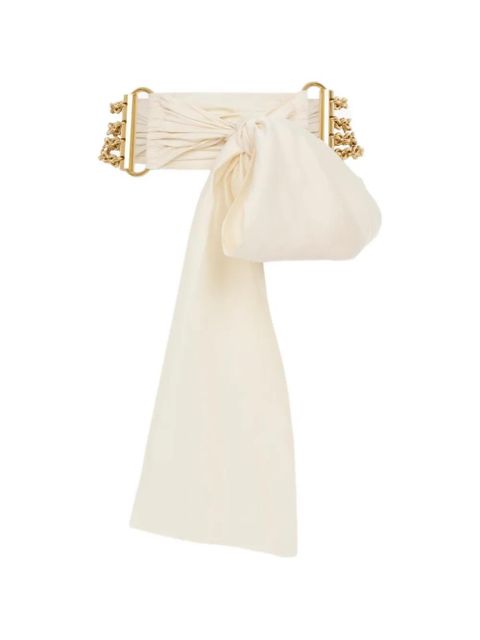 Chloé knotted chain-link belt - Neutrals - zdjęcie produktu nr 1