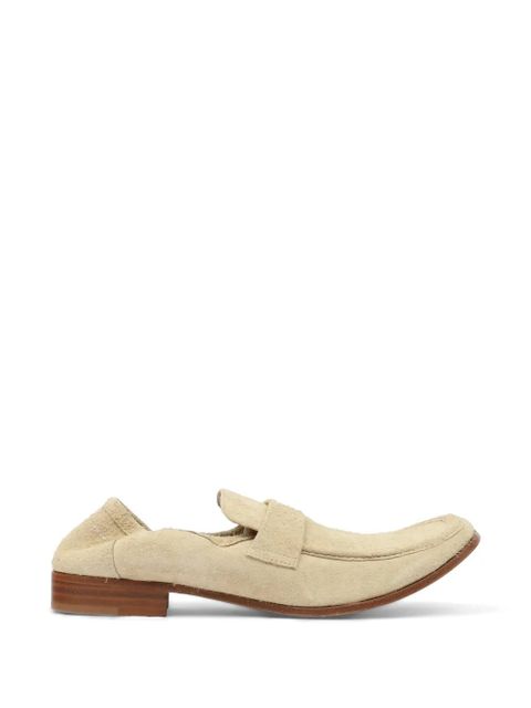 MM6 Maison Margiela leather loafers - Neutrals - zdjęcie produktu nr 1