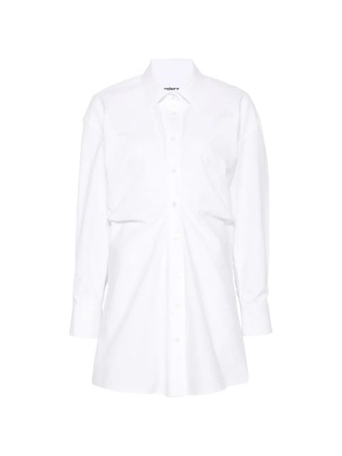 Alexander Wang gathered-detail shirt-style mini dress - White - zdjęcie produktu nr 1