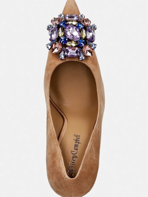 Jeffrey Campbell szpilki zamszowe MARITSA