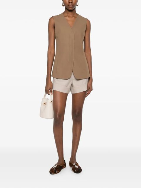 Max Mara Mxmcelebre concealed-fastening short - Neutrals - zdjęcie produktu nr 2