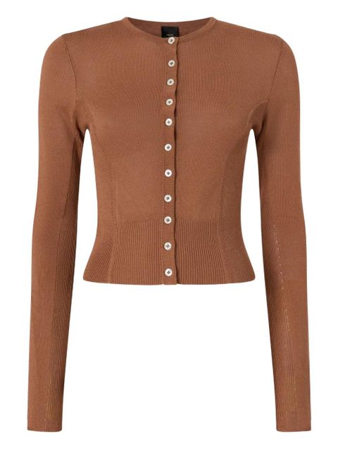 PINKO buttoned knitwear - Brown - zdjęcie produktu nr 1