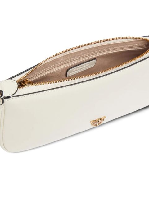 PINKO leather crossbody bag - White