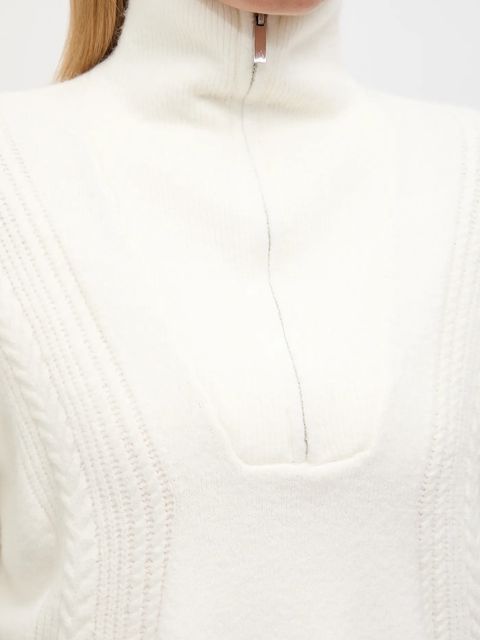 Answear.LAB sweter z kaszmirem kolor beżowy z golfem