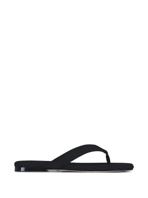 NAGHEDI T-strap flip flops - Black - zdjęcie produktu nr 1
