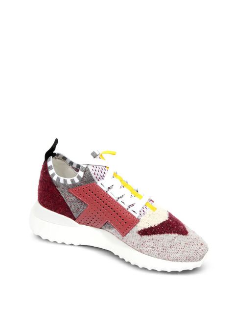 Tod's perforated detail sneakers - Red - zdjęcie produktu nr 1