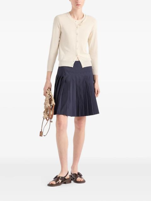 Prada long-sleeves button cardigan - Neutrals - zdjęcie produktu nr 2