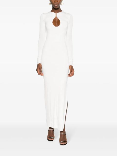 MANURÍ Mary Jean chain-link midi dress - White - zdjęcie produktu nr 2