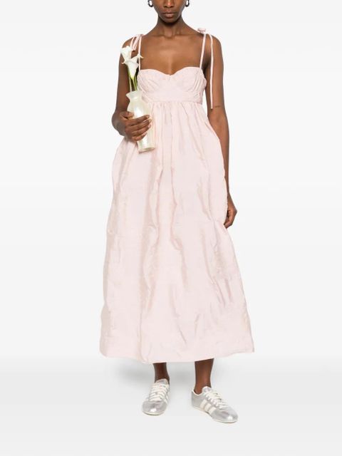 Cecilie Bahnsen Alena midi dress - Pink - zdjęcie produktu nr 2