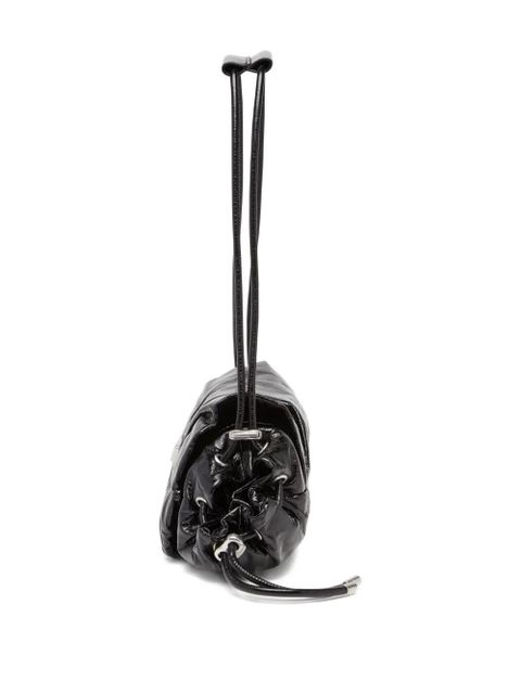 Diesel small Scrunch-D shoulder bag - Black - zdjęcie produktu nr 2