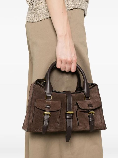 Mulberry small Roxanne leather tote bag - Brown - zdjęcie produktu nr 2