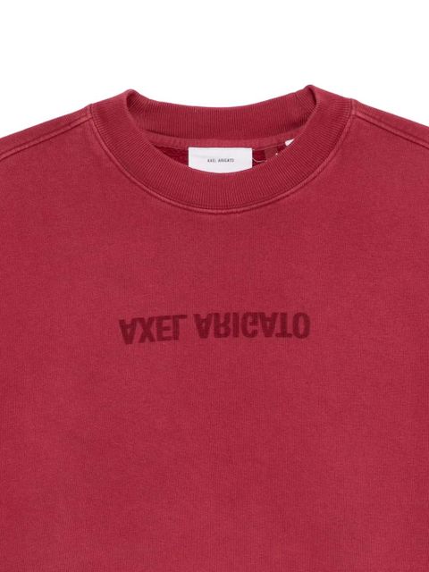 Axel Arigato logo-print sweatshirt - Red