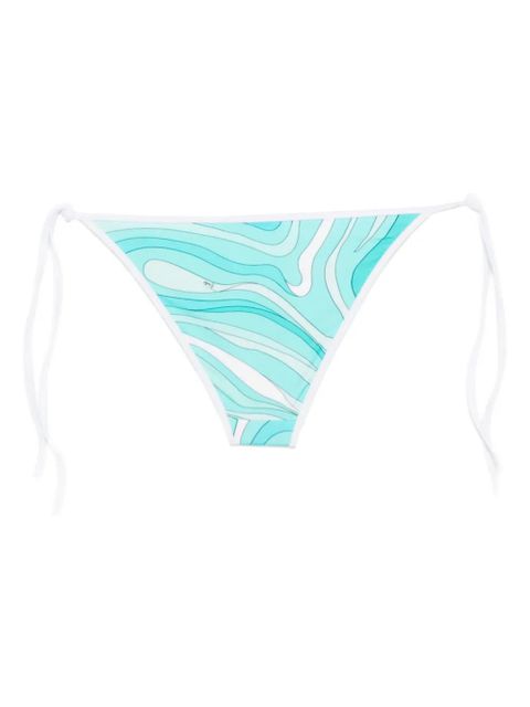 PUCCI low-rise bikini bottoms - Blue