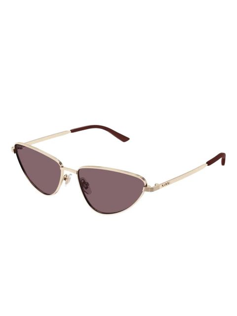 Gucci Eyewear cat-eye sunglasses - Gold