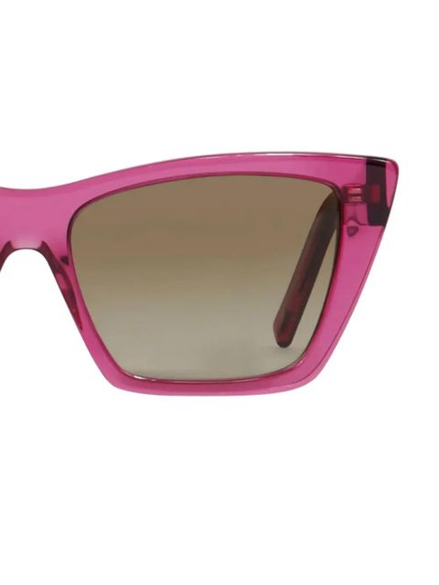 Saint Laurent Eyewear SL 276 MICA square-frame sunglasses - Pink