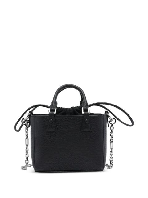 Maison Margiela mini 5AC Classique chain-strap tote bag - Black - zdjęcie produktu nr 2