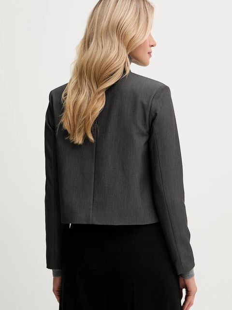 United Colors of Benetton kurtka kolor szary przejściowa 2R4CDW03B