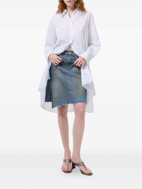 OUR LEGACY Flux stripe-pattern shirt - White - zdjęcie produktu nr 2