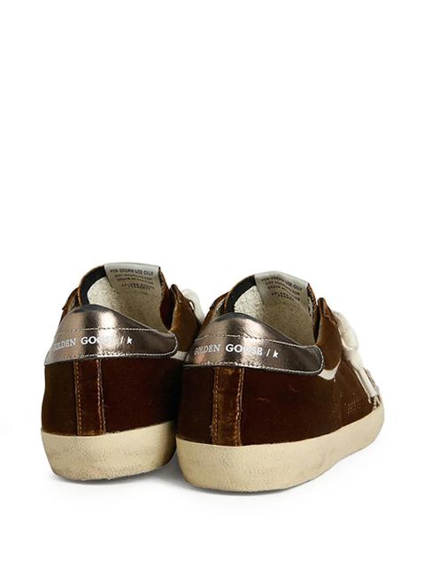 Golden Goose Super Star velvet sneakers - Brown