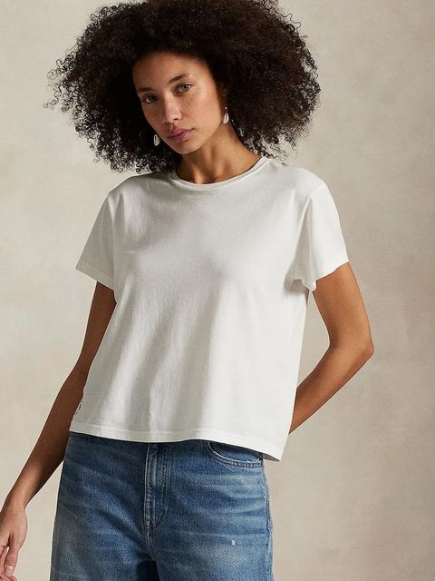 Polo Ralph Lauren t-shirt damski kolor biały 211967102 - zdjęcie produktu nr 1