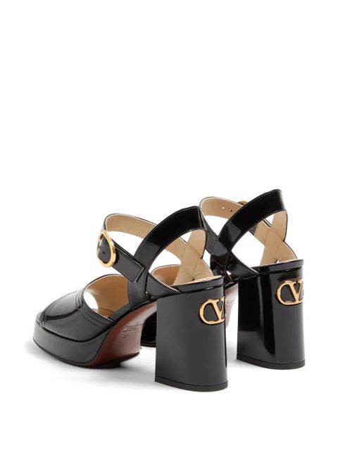 Valentino Garavani Fawcette platform sandals - Black