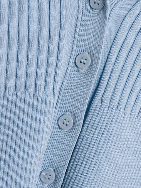 Simkhai Ailany ribbed cardigan - Blue - zdjęcie produktu nr 2