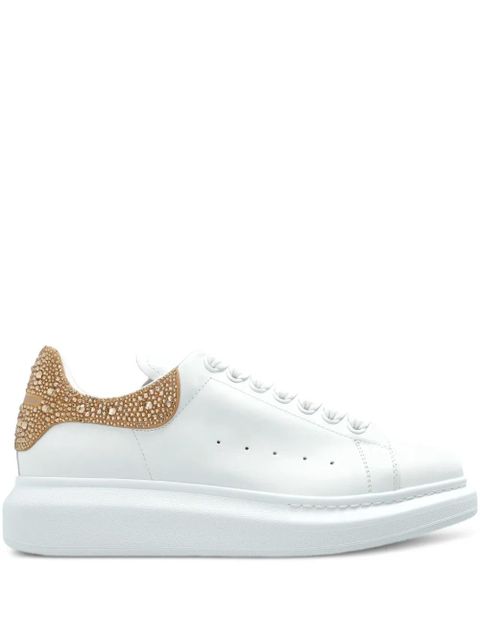 Alexander McQueen Oversized leather sneakers - White - zdjęcie produktu nr 1
