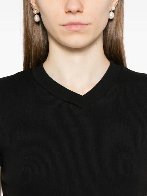 Reformation Lindie T-shirt - Black